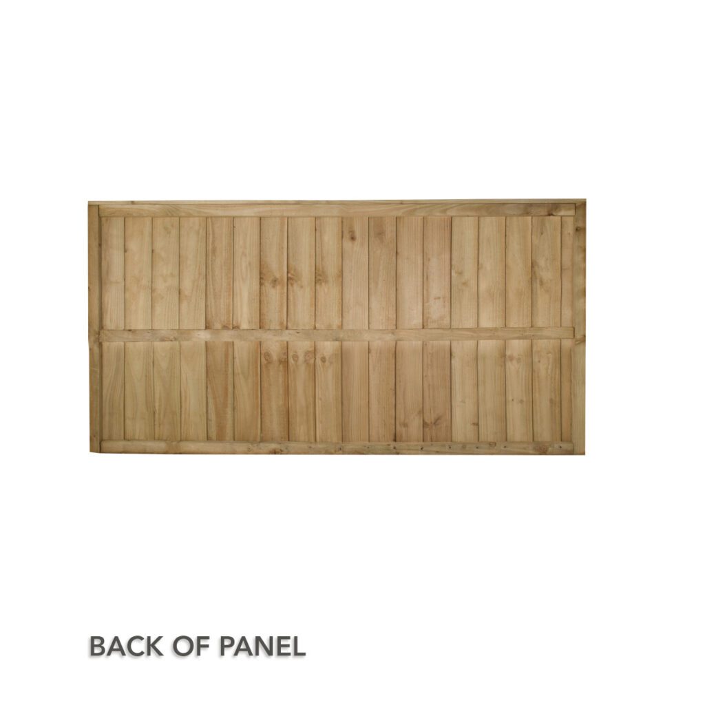 Forest Garden 6ft x 3ft Pressure Treated Closedboard Fence Panel – Pack of 4 5013053167731 2